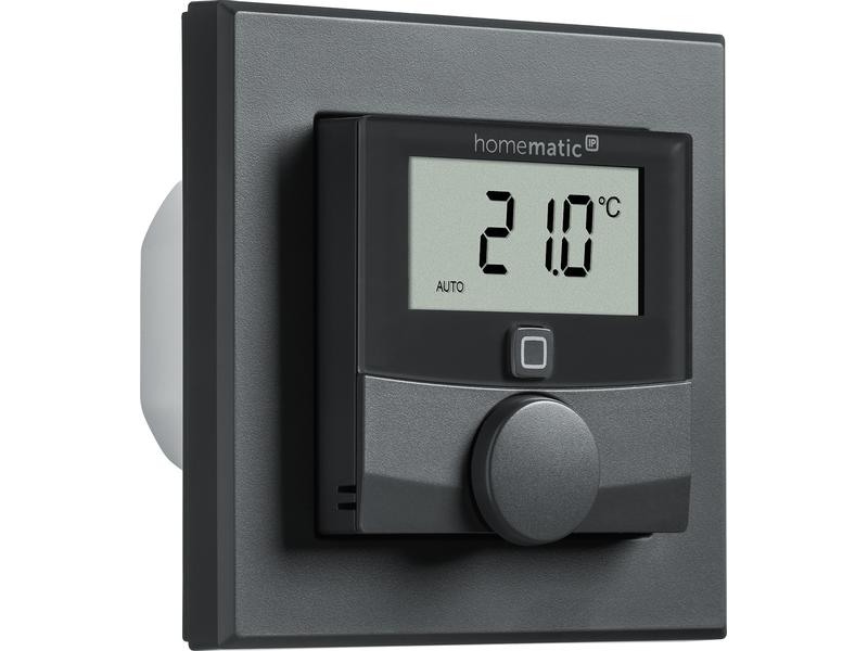 Homematic IP Funk-Thermostataktor Anthrazit, 230 V