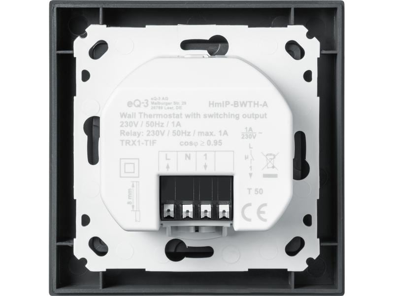 Homematic IP Funk-Thermostataktor Anthrazit, 230 V