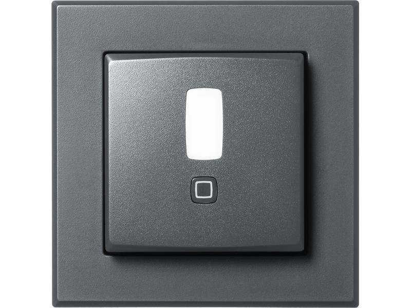 Homematic IP Smart Home Bewegungsmelder im WM55 Rahmen, Anthrazit