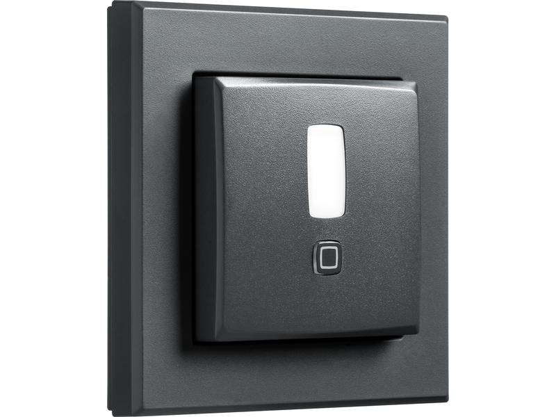 Homematic IP Smart Home Bewegungsmelder im WM55 Rahmen, Anthrazit