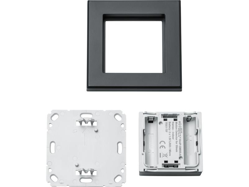 Homematic IP Smart Home Bewegungsmelder im WM55 Rahmen, Anthrazit