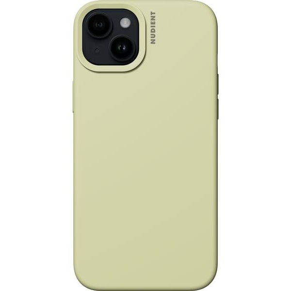 Nudient Back Cover Base Case iPhone 15 Plus Pale Yellow