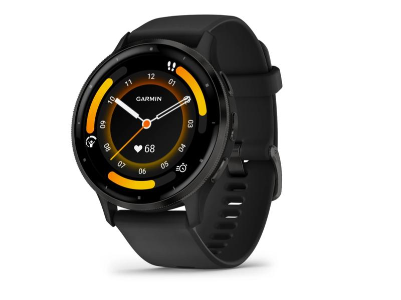 GARMIN Sportuhr Venu 3 Schwarz / Schiefergrau