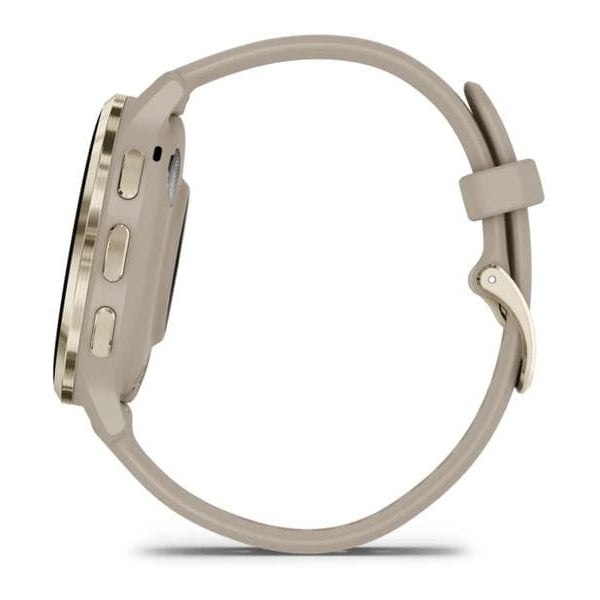 GARMIN Sportuhr Venu 3S French Gray / Softgold