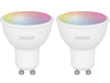 hombli Leuchtmittel GU10 (4.5W) RGB + CCT 1+1 Pack