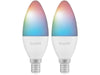 hombli Leuchtmittel E14 (4.5W) RGB + CCT 1+1 Pack