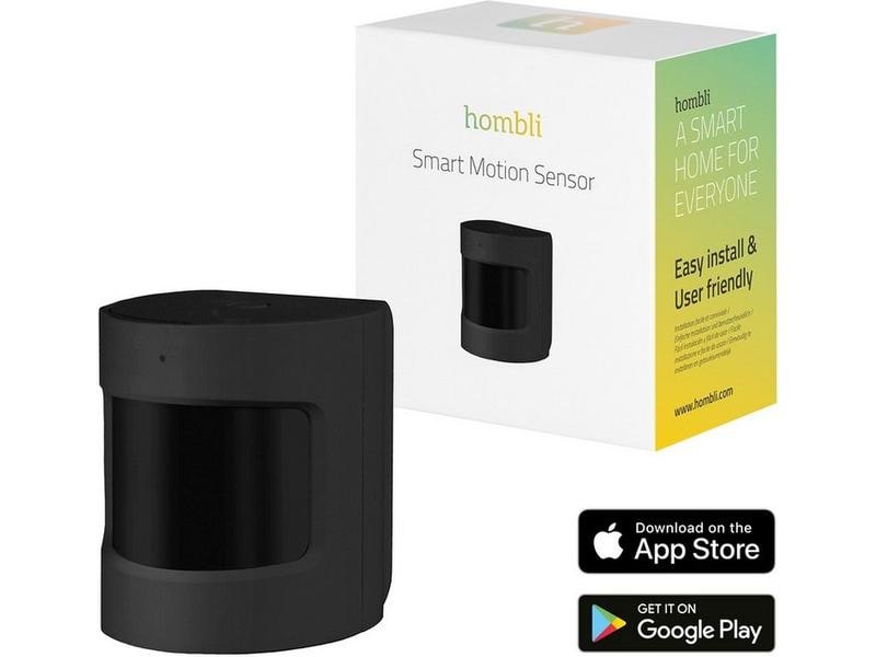 hombli Bewegungsmelder Bluetooth PIR Motion Sensor, Schwarz