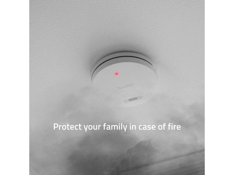 hombli Rauchmelder Smart Smoke Detector, 85 dB, Weiss