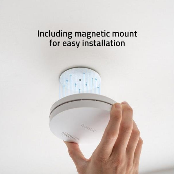 hombli Rauchmelder Smart Smoke Detector, 85 dB, Weiss