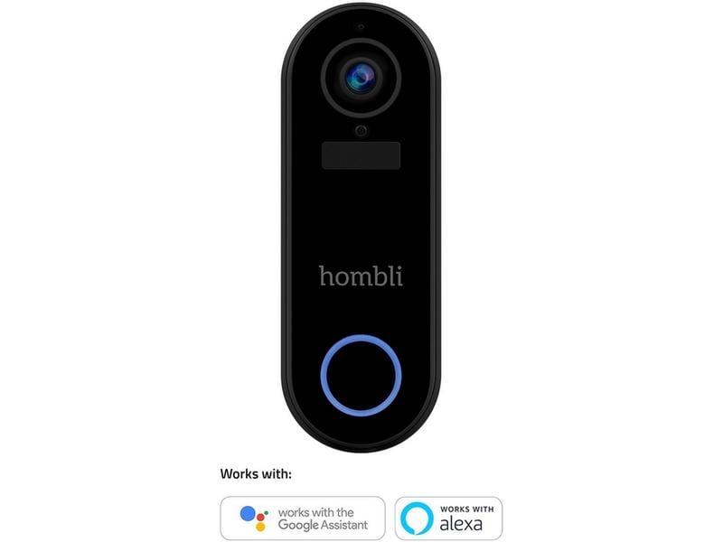 hombli Smart Doorbell Pack, Schwarz