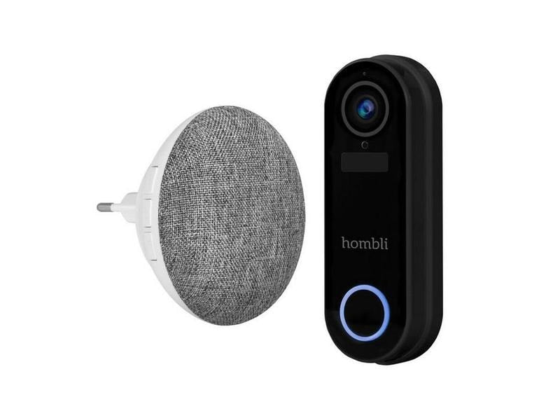 hombli Smart Doorbell Pack, Schwarz