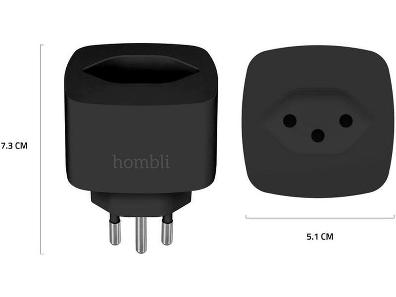 hombli Smart Socket CH, Schwarz