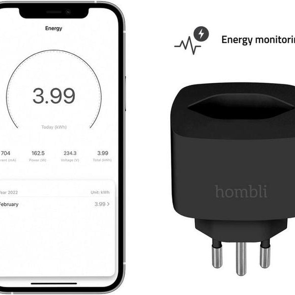 hombli Smart Socket CH, Schwarz