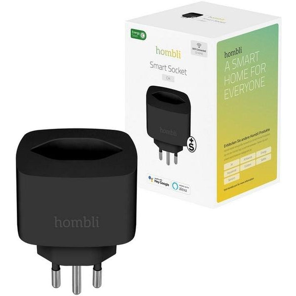hombli Smart Socket CH, Schwarz
