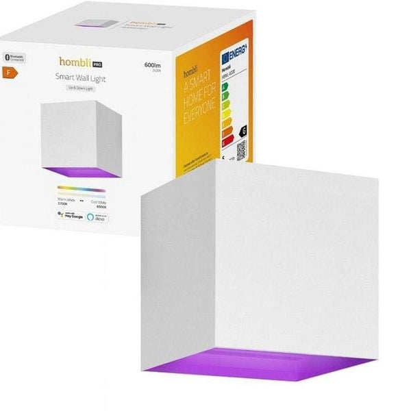 hombli Gartenleuchte Smart Wall Light 2 x 3W, RGB+CCT, Weiss