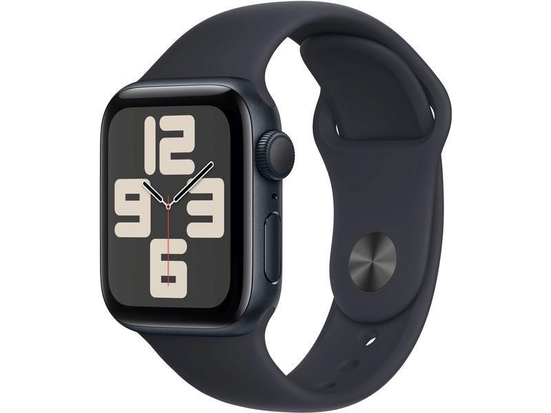 Apple Watch SE 2024 40 mm GPS Alu Sport Mitternacht S/M