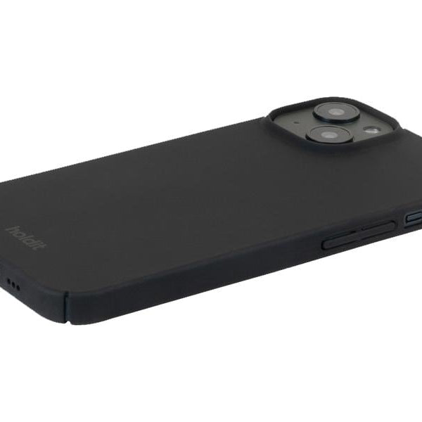 Holdit Back Cover Slim iPhone 15 Schwarz