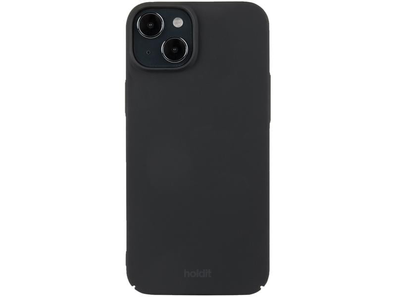 Holdit Back Cover Slim iPhone 15 Plus Schwarz