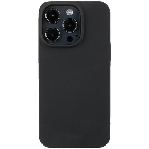 Holdit Back Cover Slim iPhone 15 Pro Schwarz