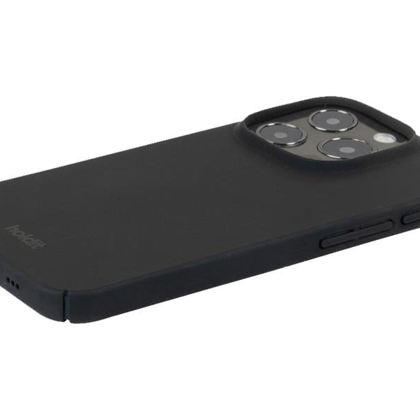 Holdit Back Cover Slim iPhone 15 Pro Schwarz