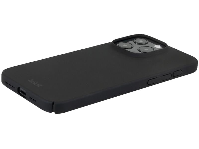 Holdit Back Cover Slim iPhone 15 Pro Max Schwarz