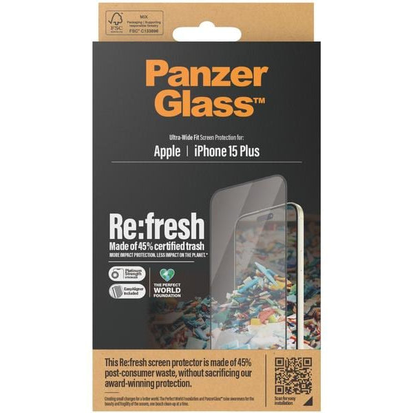 Panzerglass Displayschutz Refresh  iPhone 15 Plus