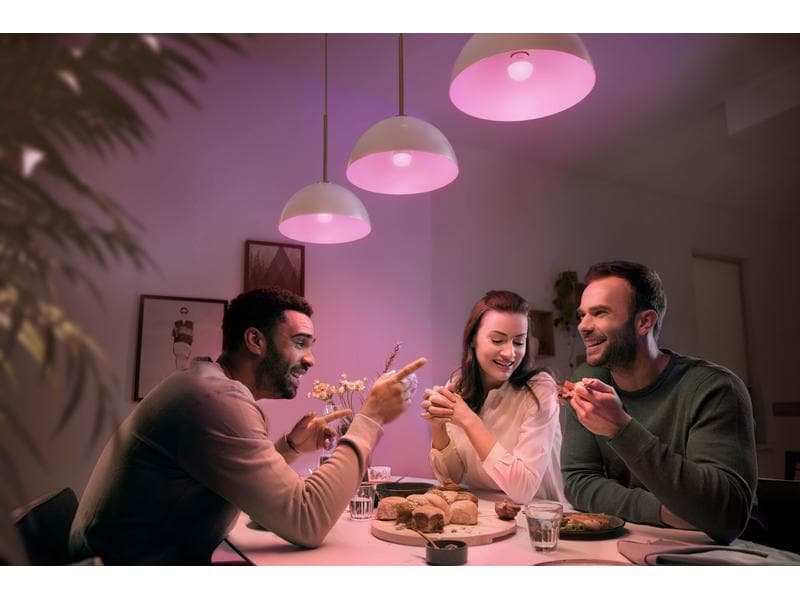 Philips Hue White &amp; Color Ambiance E14 Luster Tropfen 2er Set 2 x 470 lm
