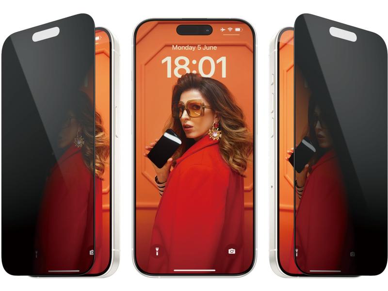 Panzerglass Displayschutz Ultra Wide Fit Privacy iPhone 15 Pro