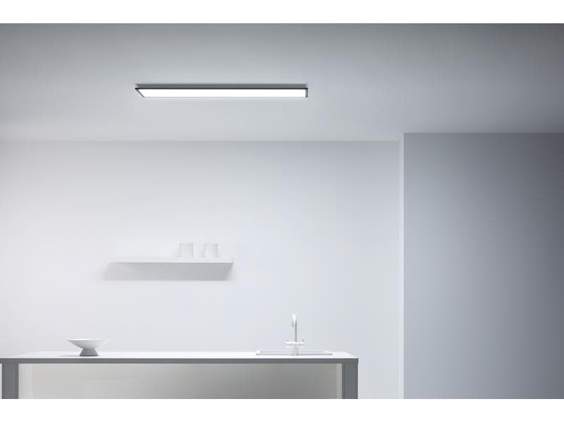 WiZ Panel Tunable White Deckenleuchte Rechteckig Schwarz 3400 lm
