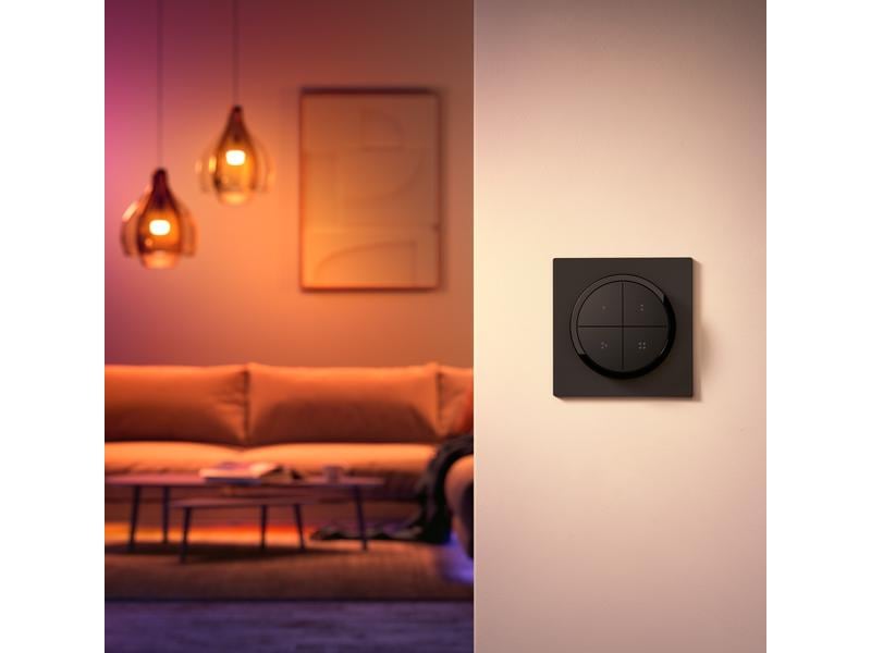 Philips Hue Zubehör Tap Dial Schalter, Schwarz, EU