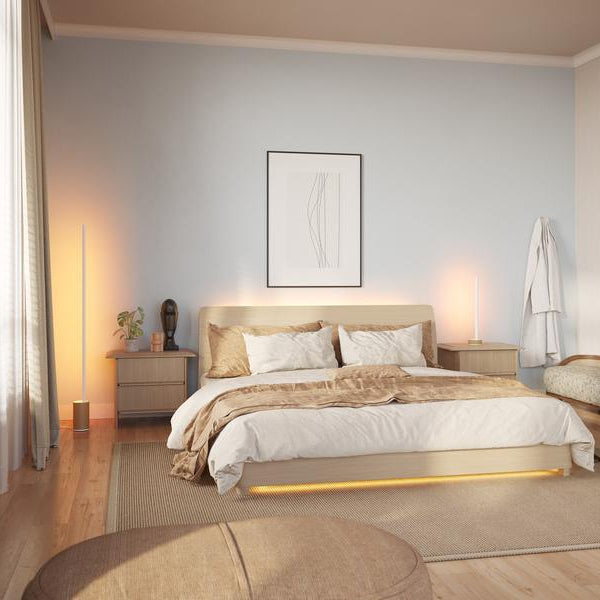 Philips Hue Gradient Signe Stehleuchte Oak