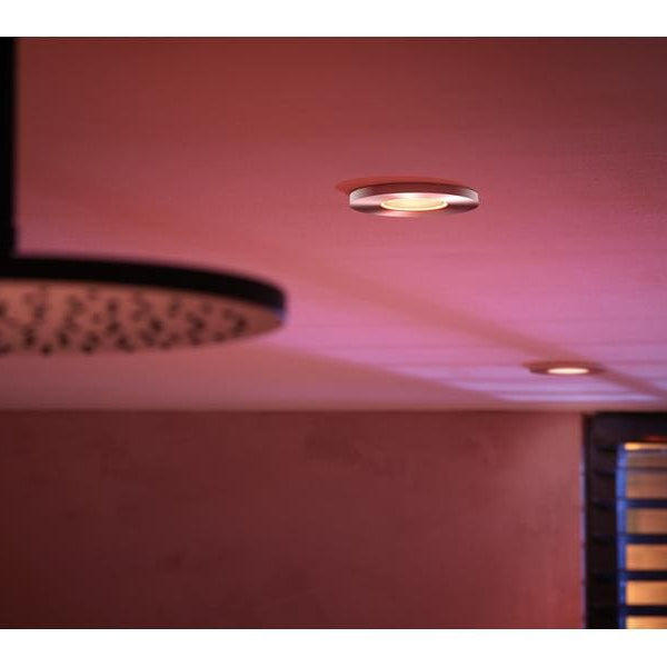 Philips Hue White & Color Ambiance Xamento Einbauspots 3er-Pack Silber