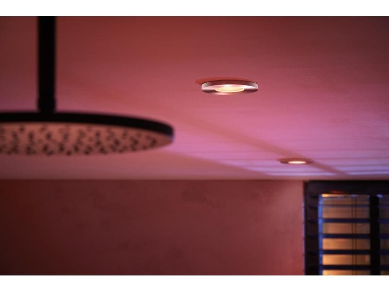 Philips Hue White & Color Ambiance Xamento Einbauspots 3er-Pack Silber