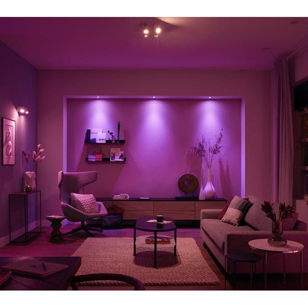 Philips Hue White & Color Amb. Centura Einbauspot 3er- Pack Rund Weiss
