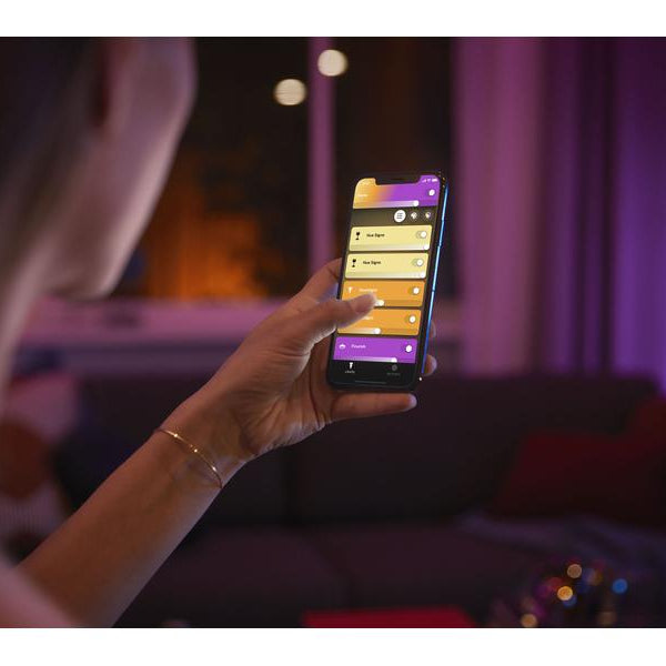 Philips Hue Leuchtmittel White & Color Ambiance, E27, 3 Stück, BT