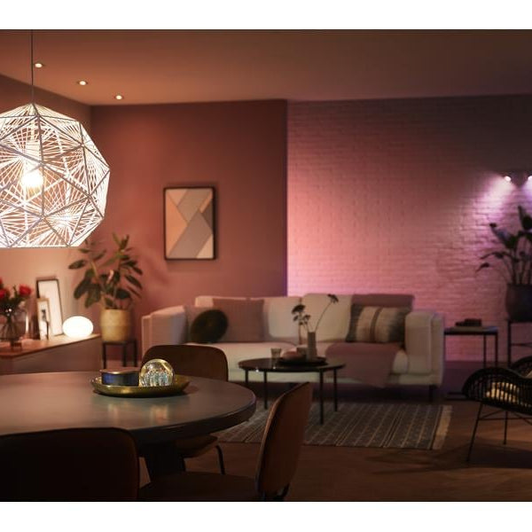 Philips Hue Leuchtmittel White & Color Ambiance, E27, 3 Stück, BT