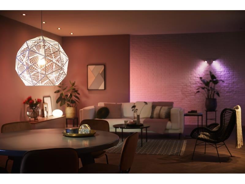 Philips Hue Leuchtmittel White &amp; Color Ambiance, E27, 3 Stück, BT