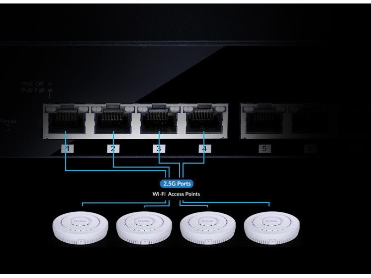 D-Link Switch DMS-108/E 8 Port