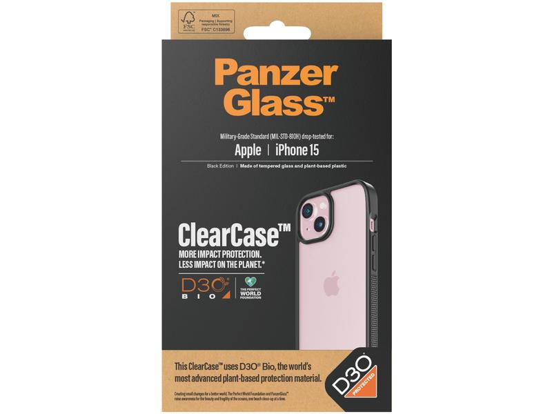 Panzerglass Back Cover ClearCase iPhone 15