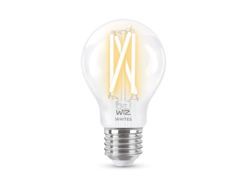 WiZ Leuchtmittel 7W (60W) E27 A60 Filament Clear Doppelpack