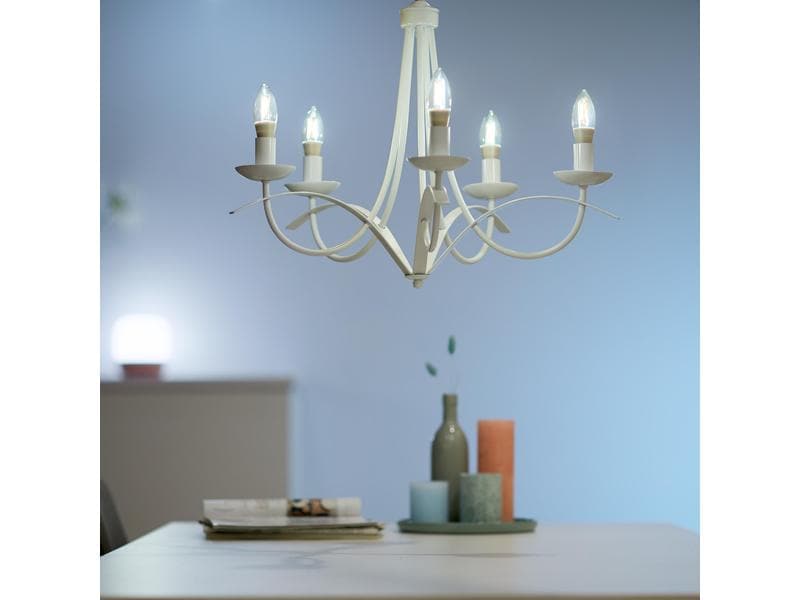 WiZ Leuchtmittel 4.9W (25W) E14 B35 Filament Amber Einzelpack