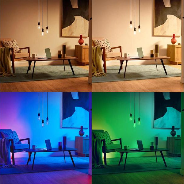 WiZ Leuchtmittel 6.3W (40W) E27 ST64 Tunable White & Color