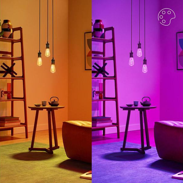 WiZ Leuchtmittel 6.3W (40W) E27 ST64 Tunable White & Color