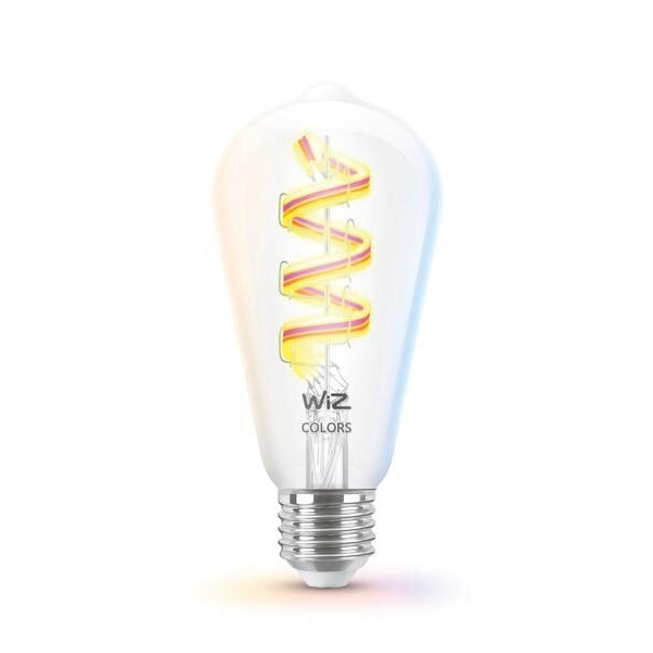 WiZ Leuchtmittel 6.3W (40W) E27 ST64 Tunable White & Color