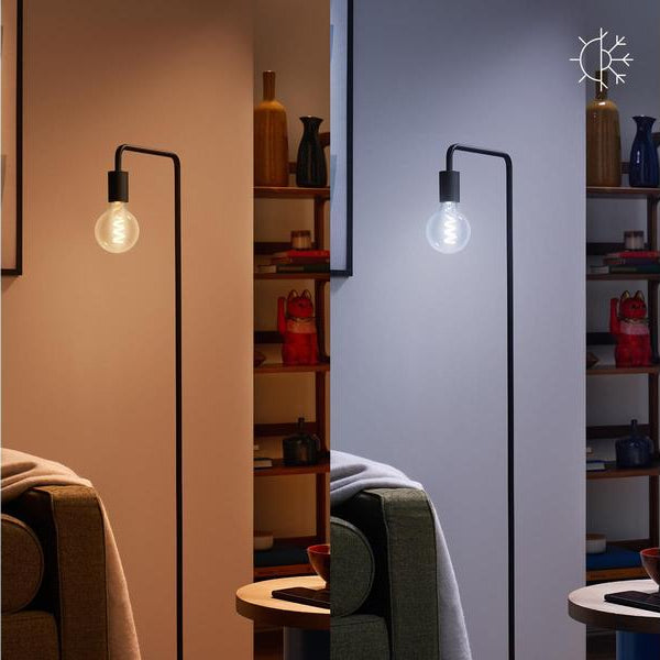 WiZ Leuchtmittel 6.3W (40W) E27 G95 Tunable White & Color