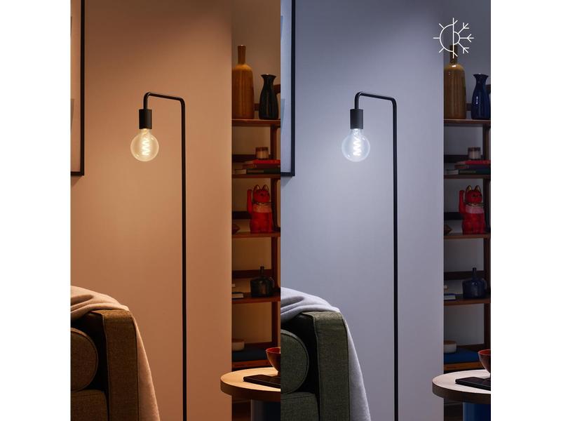 WiZ Leuchtmittel 6.3W (40W) E27 G95 Tunable White &amp; Color