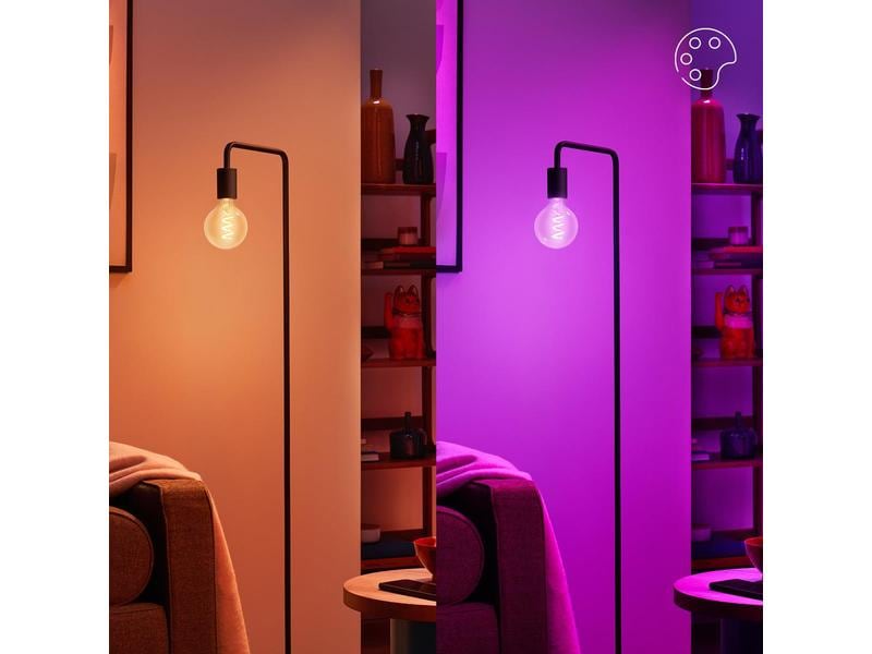 WiZ Leuchtmittel 6.3W (40W) E27 G95 Tunable White &amp; Color