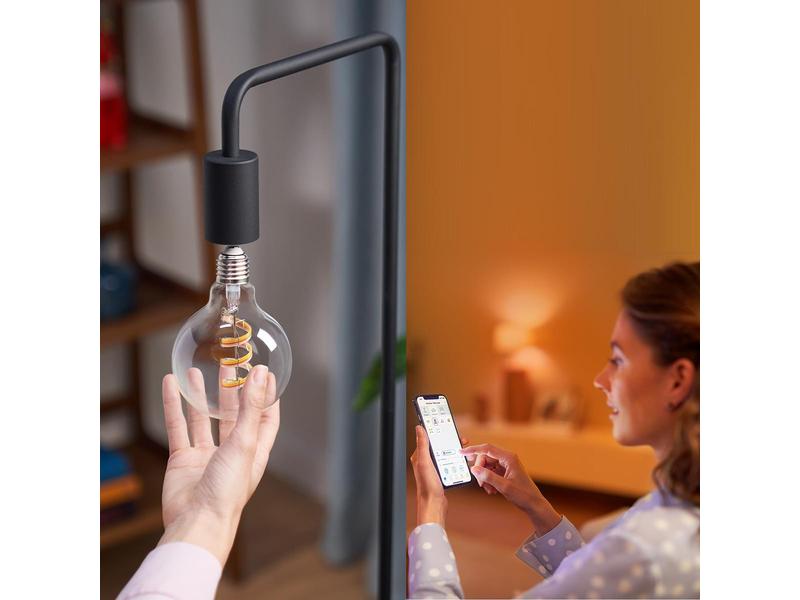 WiZ Leuchtmittel 6.3W (40W) E27 G95 Tunable White &amp; Color