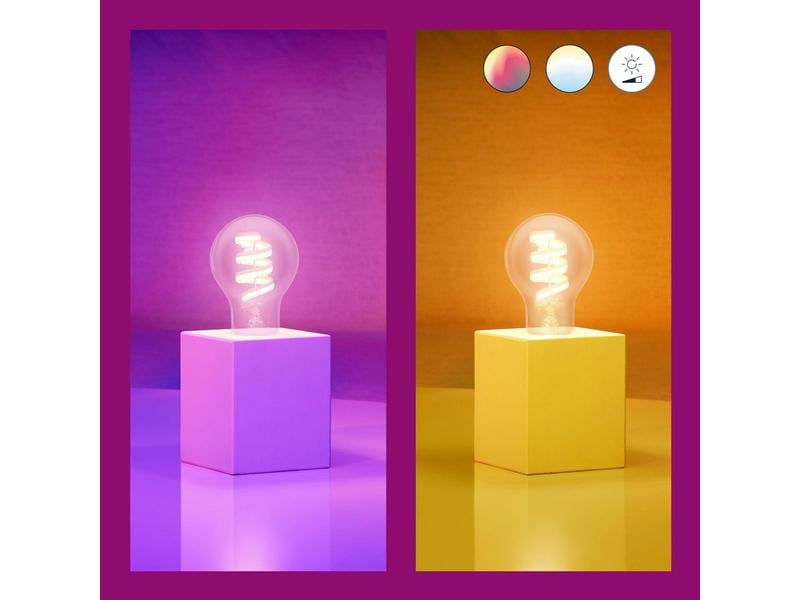 WiZ Leuchtmittel 6.3W (40W) A60 E27 Tunable White &amp; Color