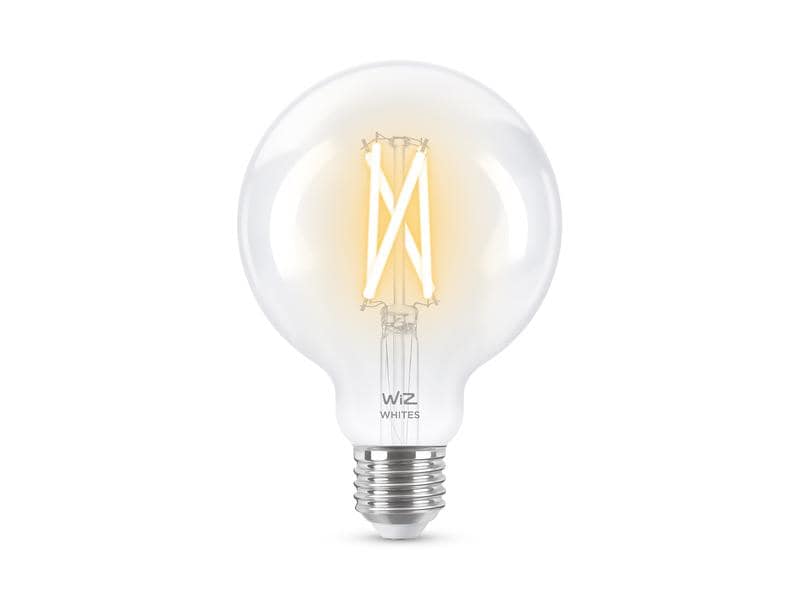WiZ 7W (60W) E27 Tunable White Globe Filament Clear